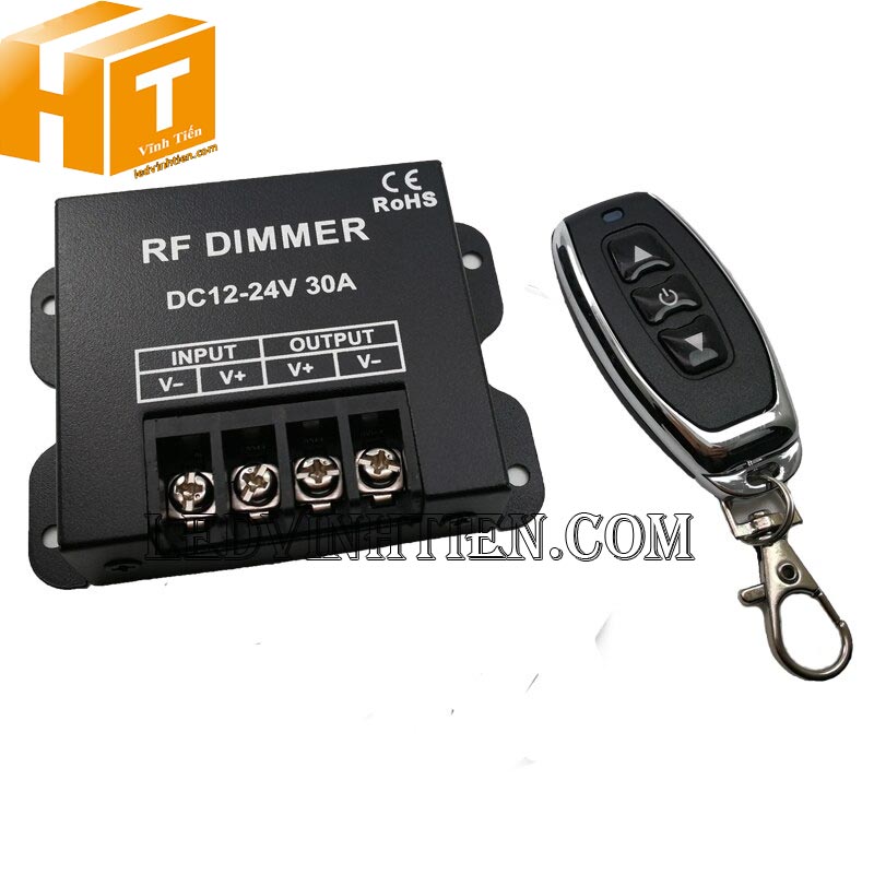 Dimmer 12-24V 30A có remote