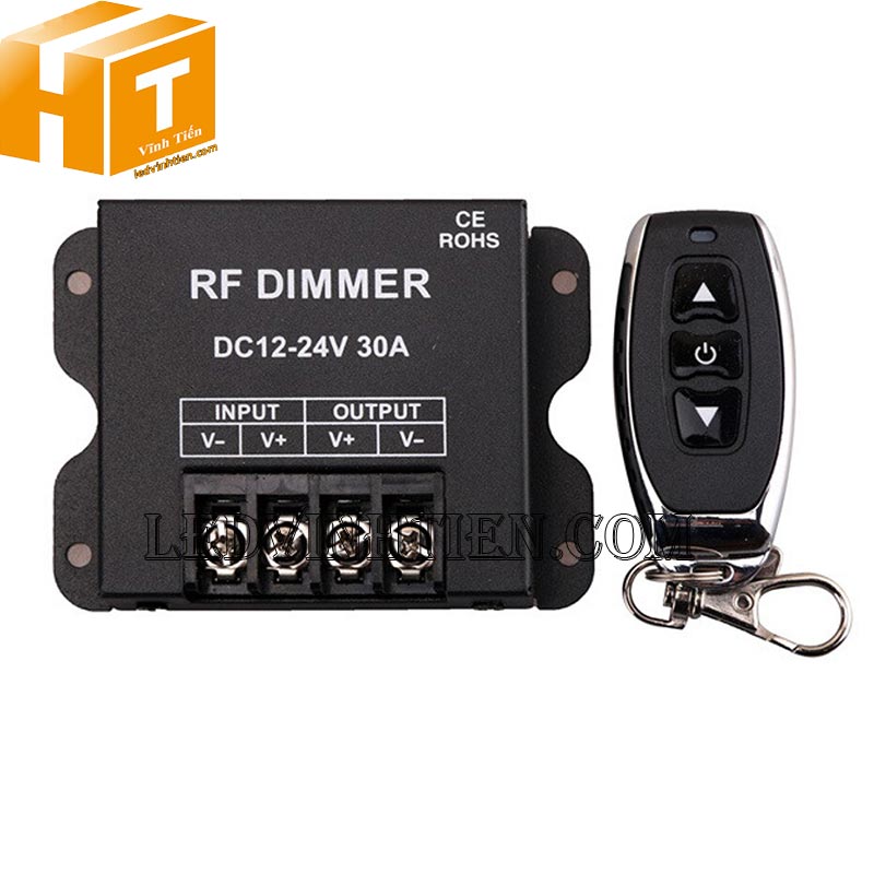 Dimmer 12-24V 30A có remote giá rẻ tại hcm