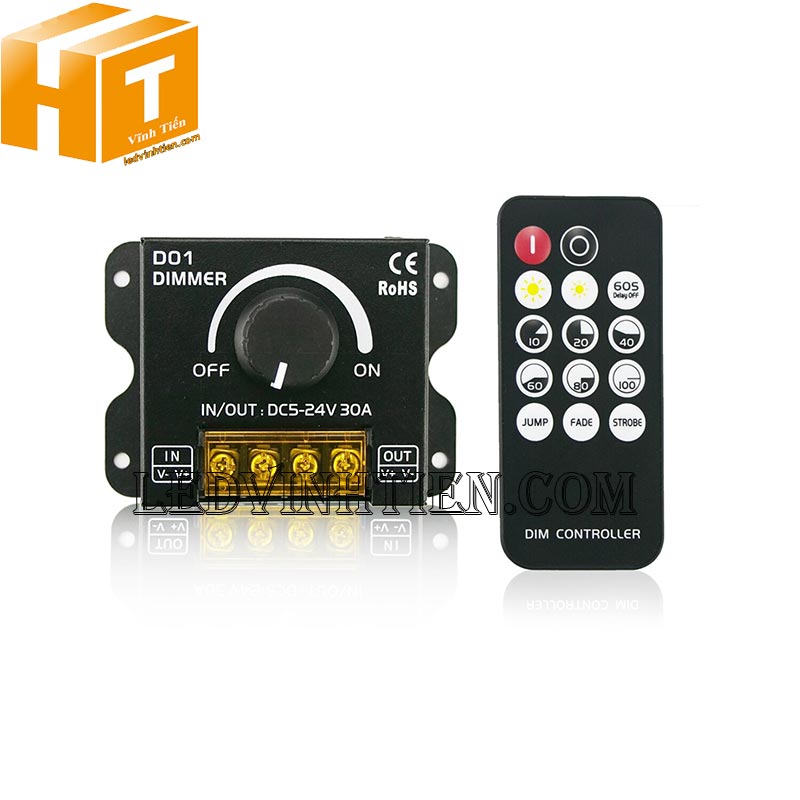 DIMMER DC 5v-24v 30A giá rẻ