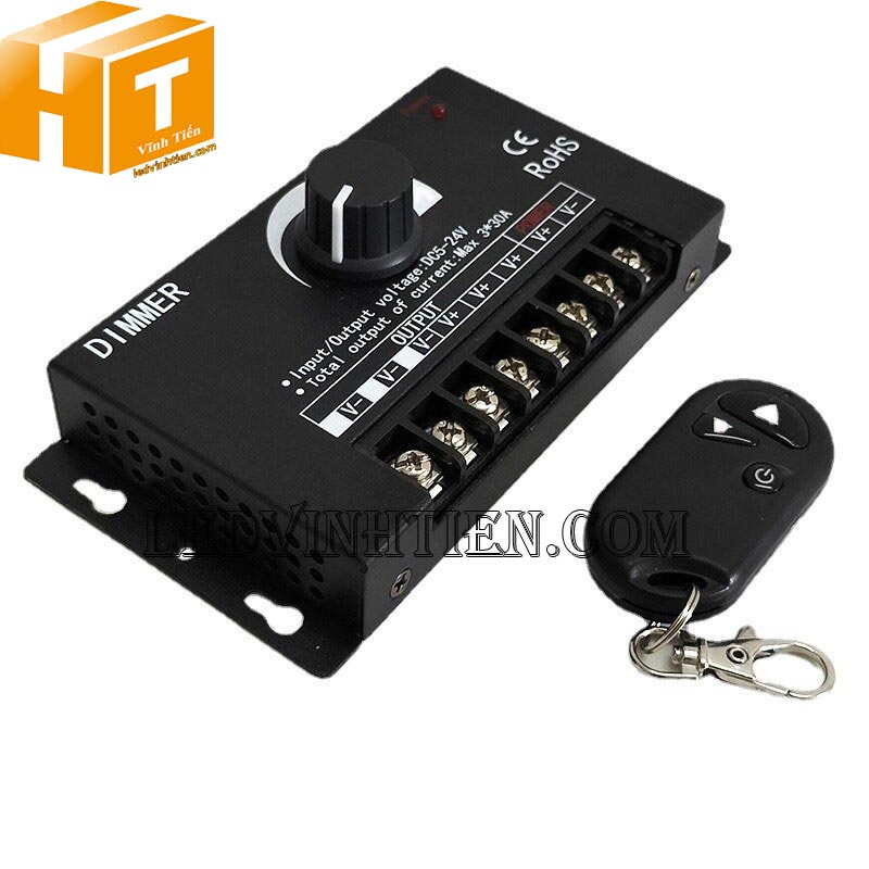 DIMMER DC 5v-24v 30A dùng cho led dây