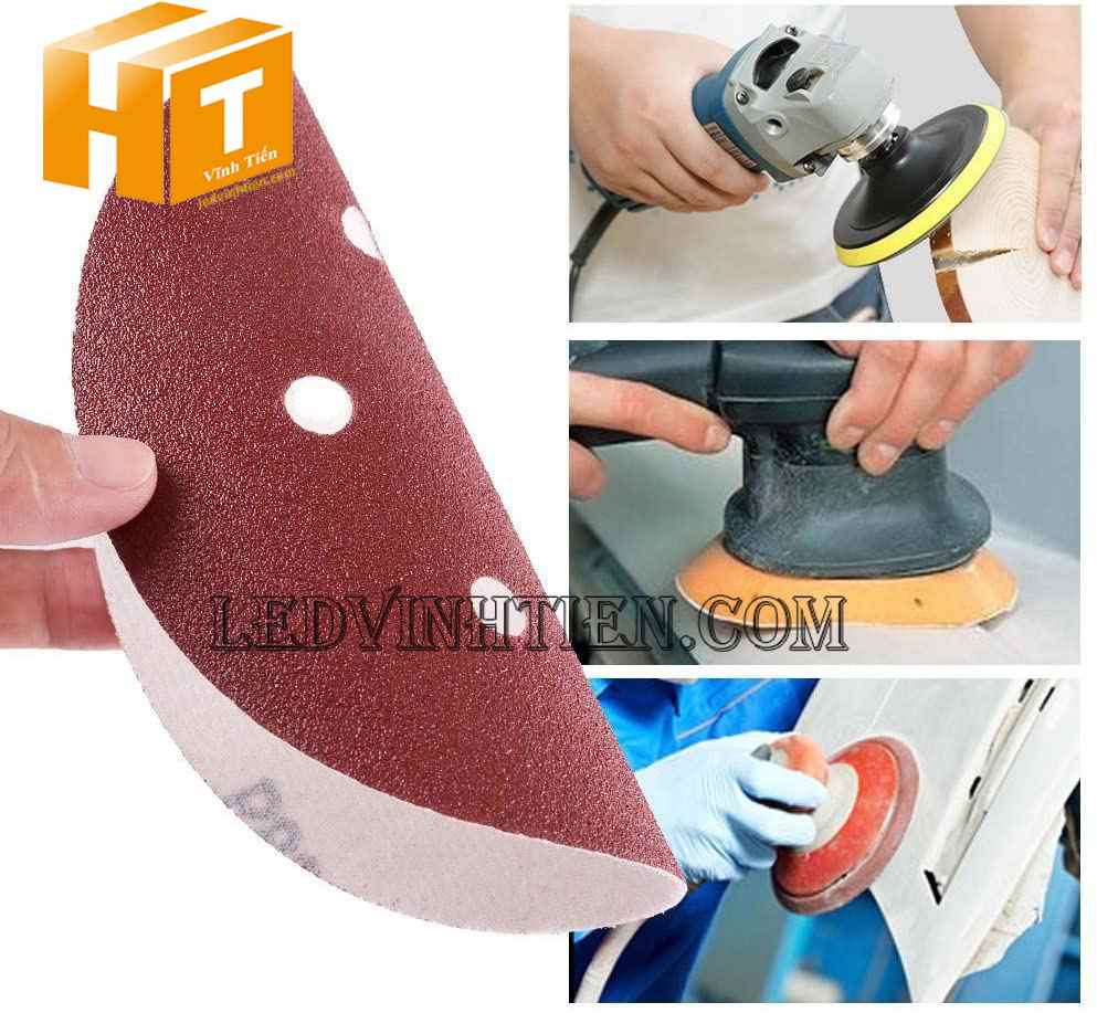 Giấy nhám tròn giá rẻ tại Vĩnh Tiến