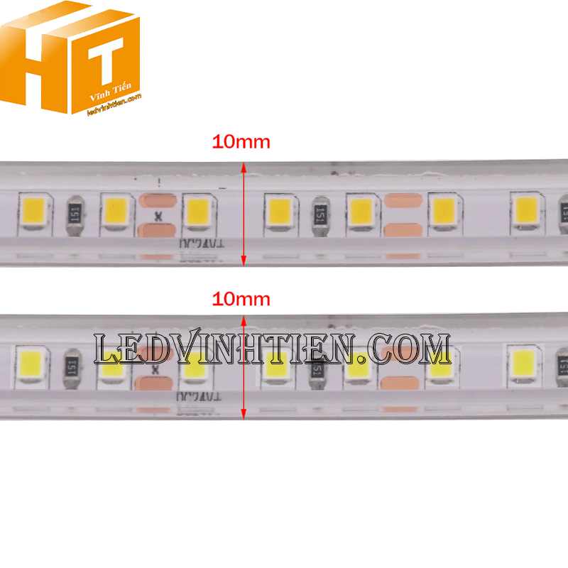 Led dây 12V bọc silicon IP 66, 67 dùng ngoài trời tại Vĩnh Tiến