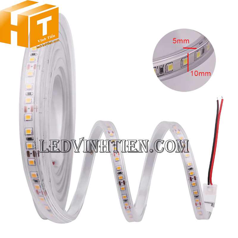 Led dây 12V bọc silicon IP 66, 67 dùng ngoài trời giá rẻ