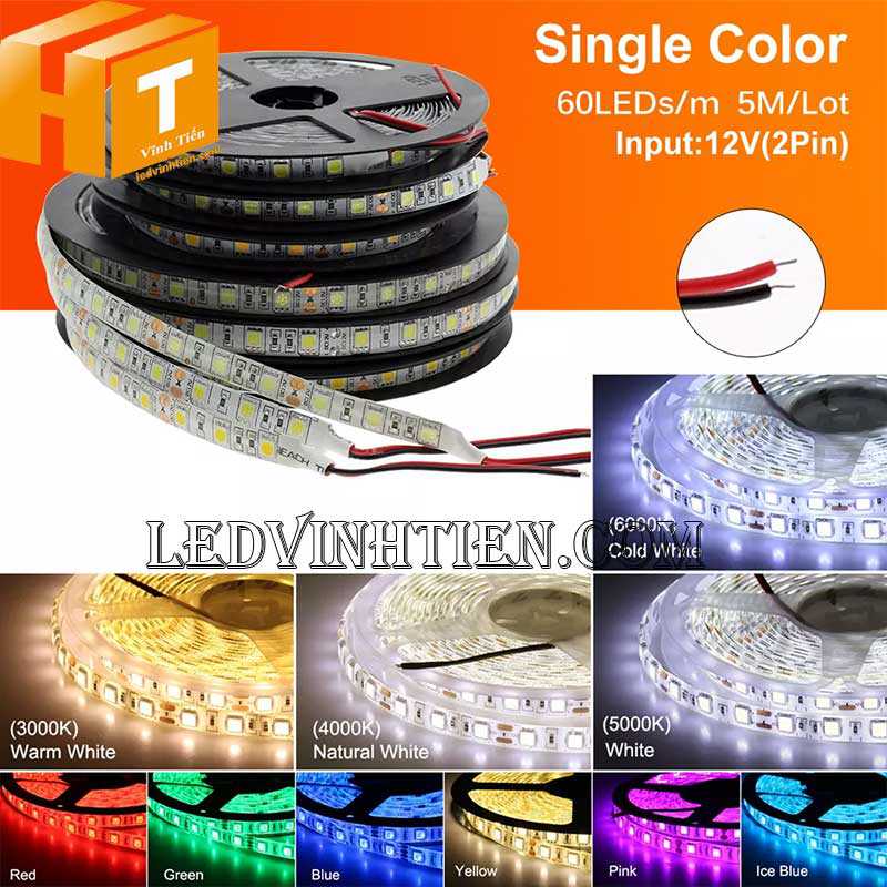 Đèn Led Dây Đổi Màu RGB Nháy Theo Nhạc