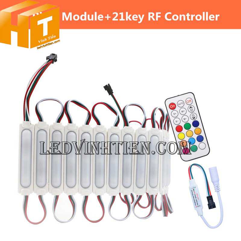 Led module 12V Cob WS2811 RGB đổi màu