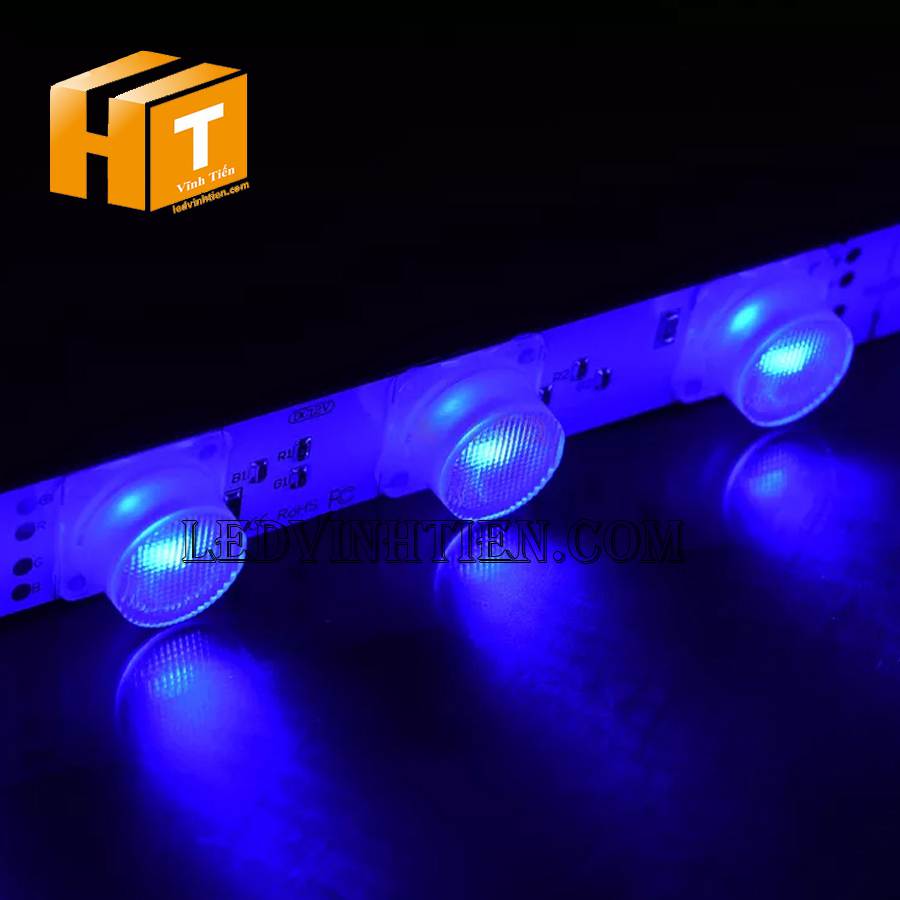 Led thanh nhôm 3030 DC12v màu xanh dương
