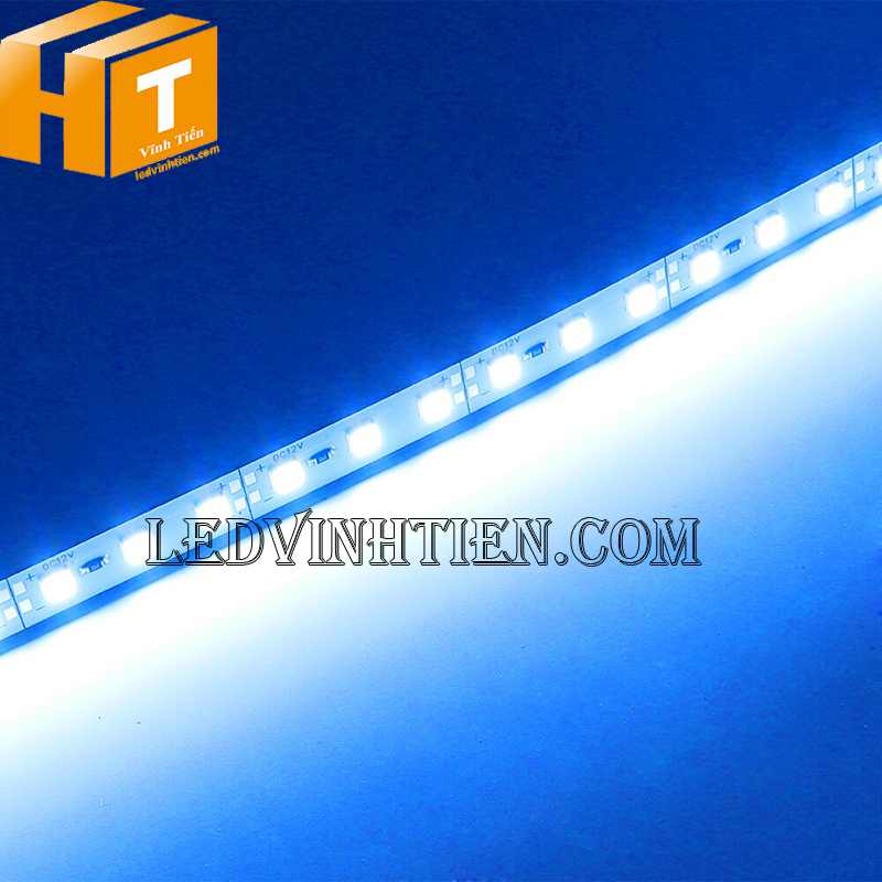 Led thanh nhôm 24V 5630 màu xanh dương