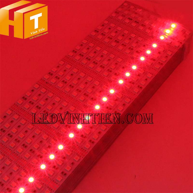 Led thanh nhôm 24V RGB, bảy màu, đủ màu, nhiều màu siêu sáng