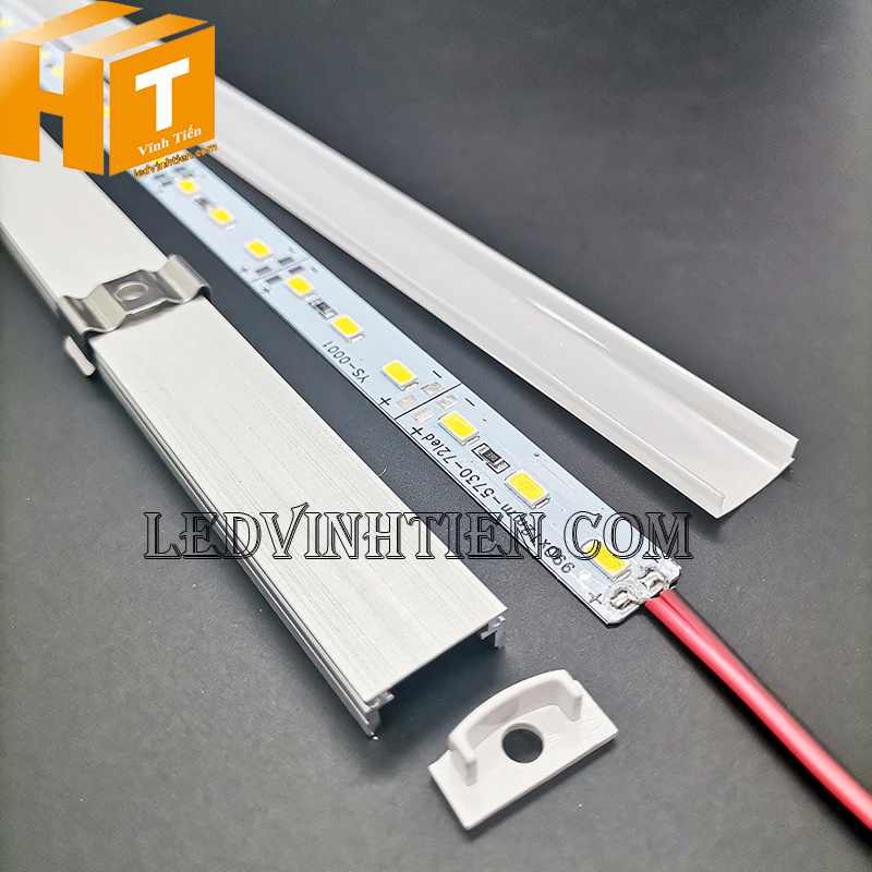 Led thanh nhôm 24V RGB, bảy màu, đủ màu, nhiều màu giá rẻ