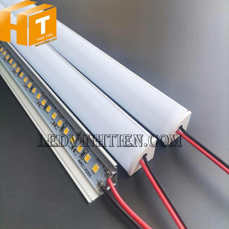 Led thanh nhôm 24V màu xanh lá loại tốt