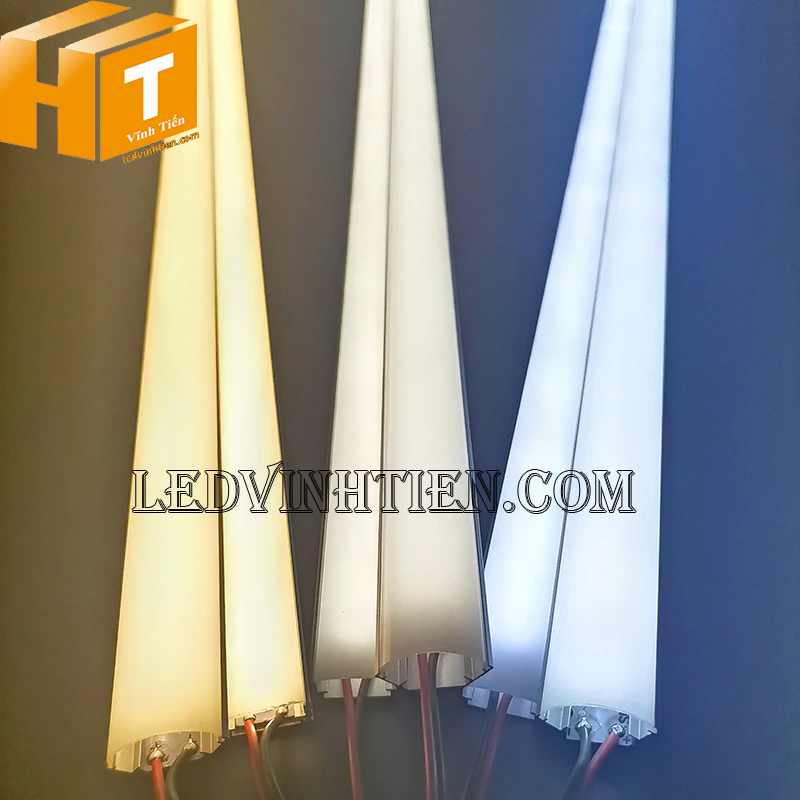 Led thanh nhôm 24V màu xanh dương Vĩnh Tiến