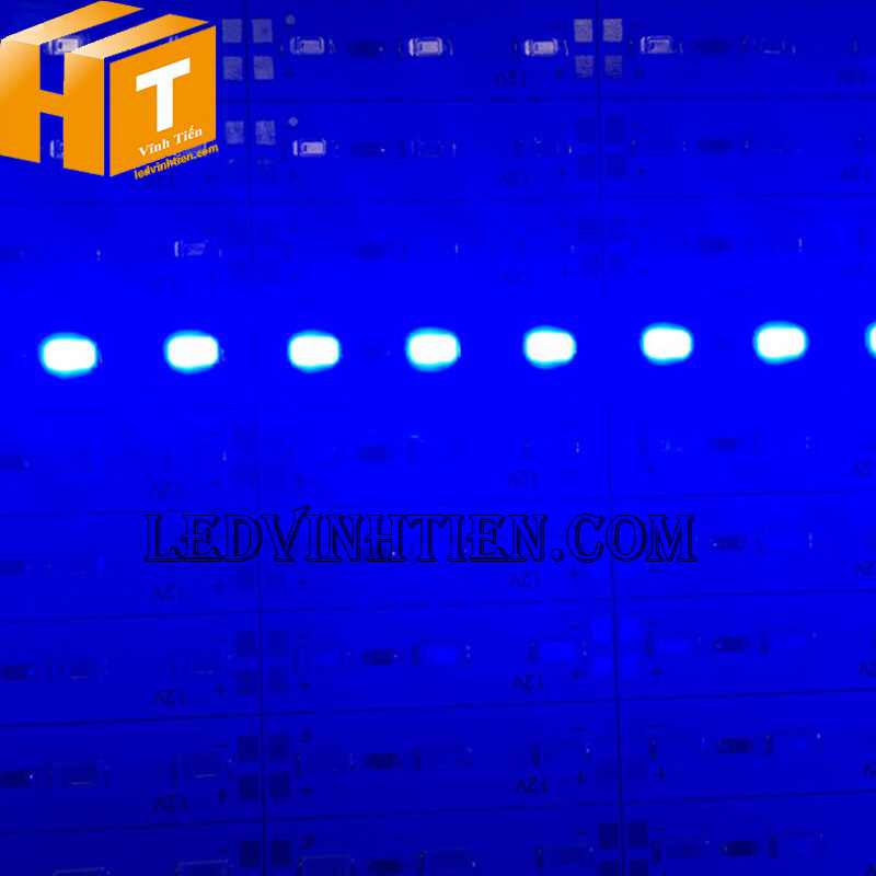 Led thanh nhôm 24V màu xanh dương siêu sáng loại tốt