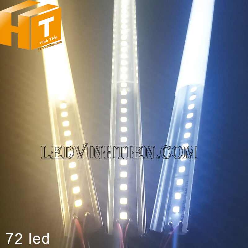 Led thanh nhôm 24V màu xanh dương giá rẻ