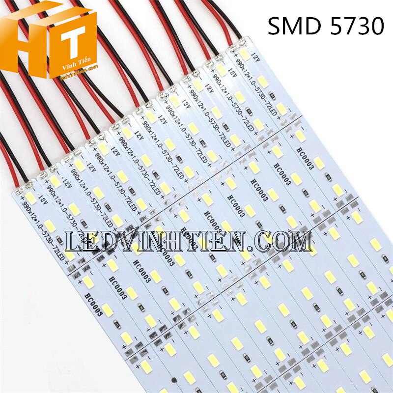 Led thanh nhôm 24V màu xanh dương siêu sáng