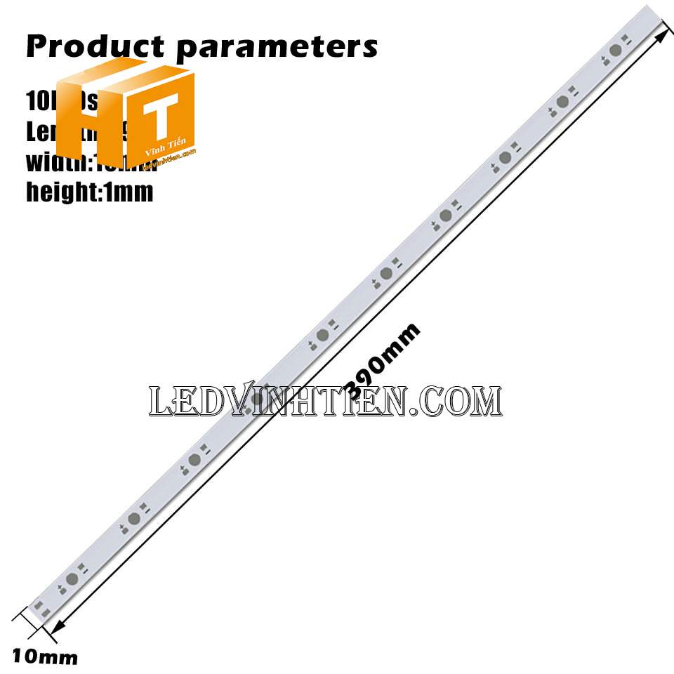 Mạch Thanh nhôm cài led luxeon 1w-3w
