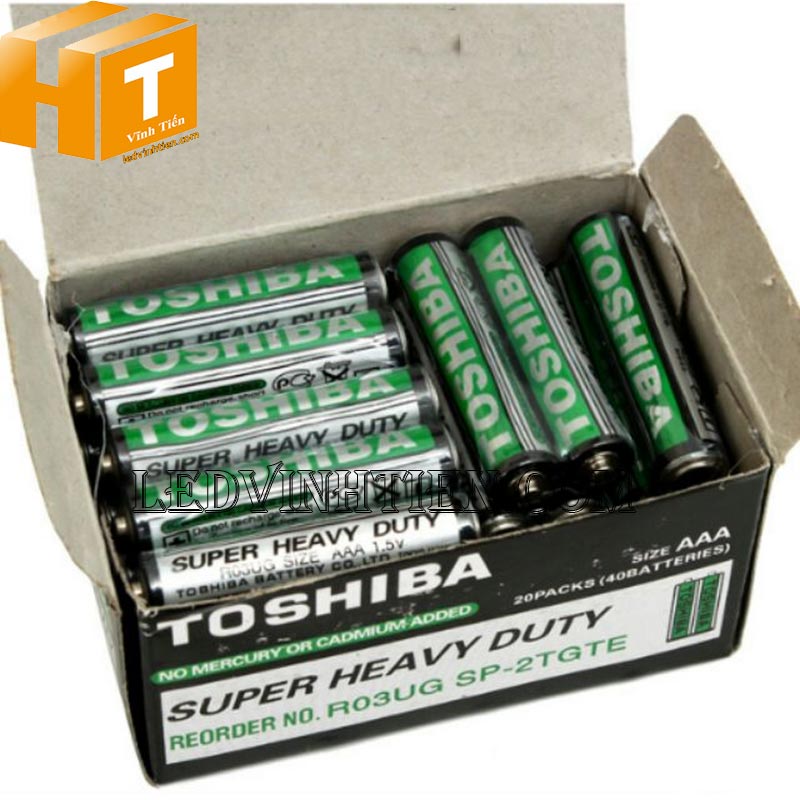 Pin toshiba Chính Hãng tại Vĩnh Tiến