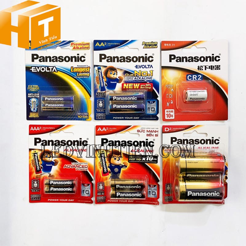 Pin Panasonic - Pin AA, Pin AAA, Pin sạc chính hãng Panasonic Tại Vĩnh Tiến