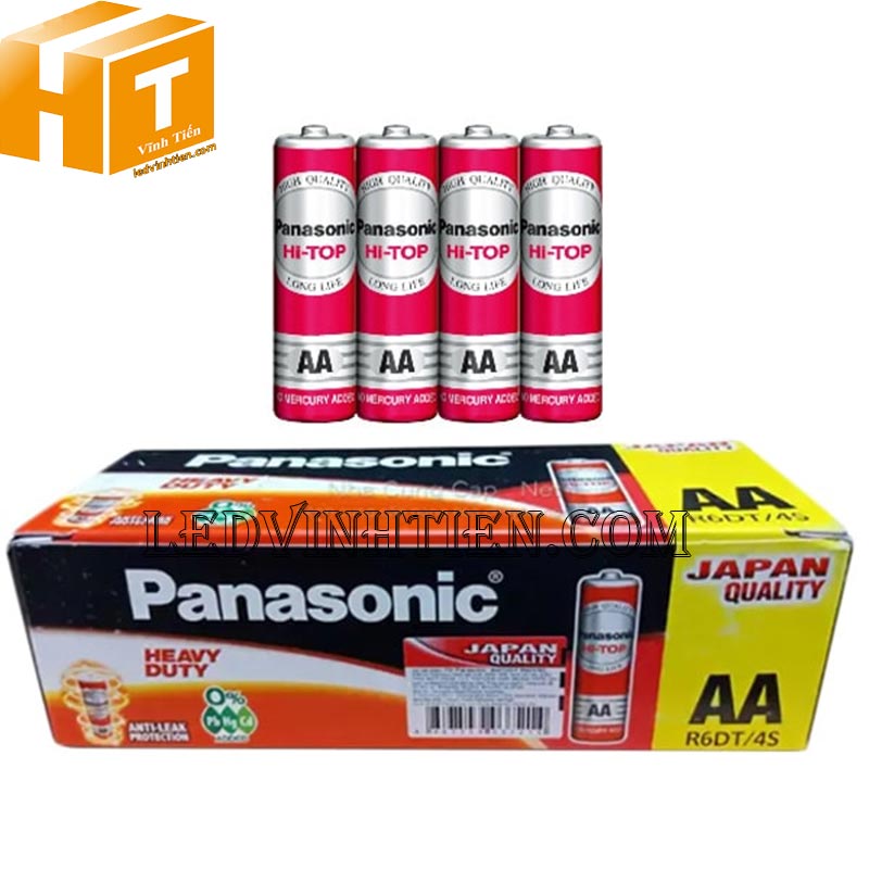 Pin Panasonic - Pin AA, Pin AAA, Pin sạc chính hãng Panasonic  giá rẻ Tại Vĩnh Tiến