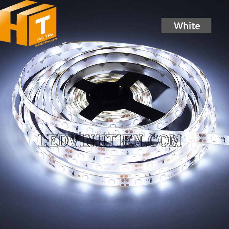 Đèn Led dây dán 2835 bản 5mm 120 led ánh sáng trắng