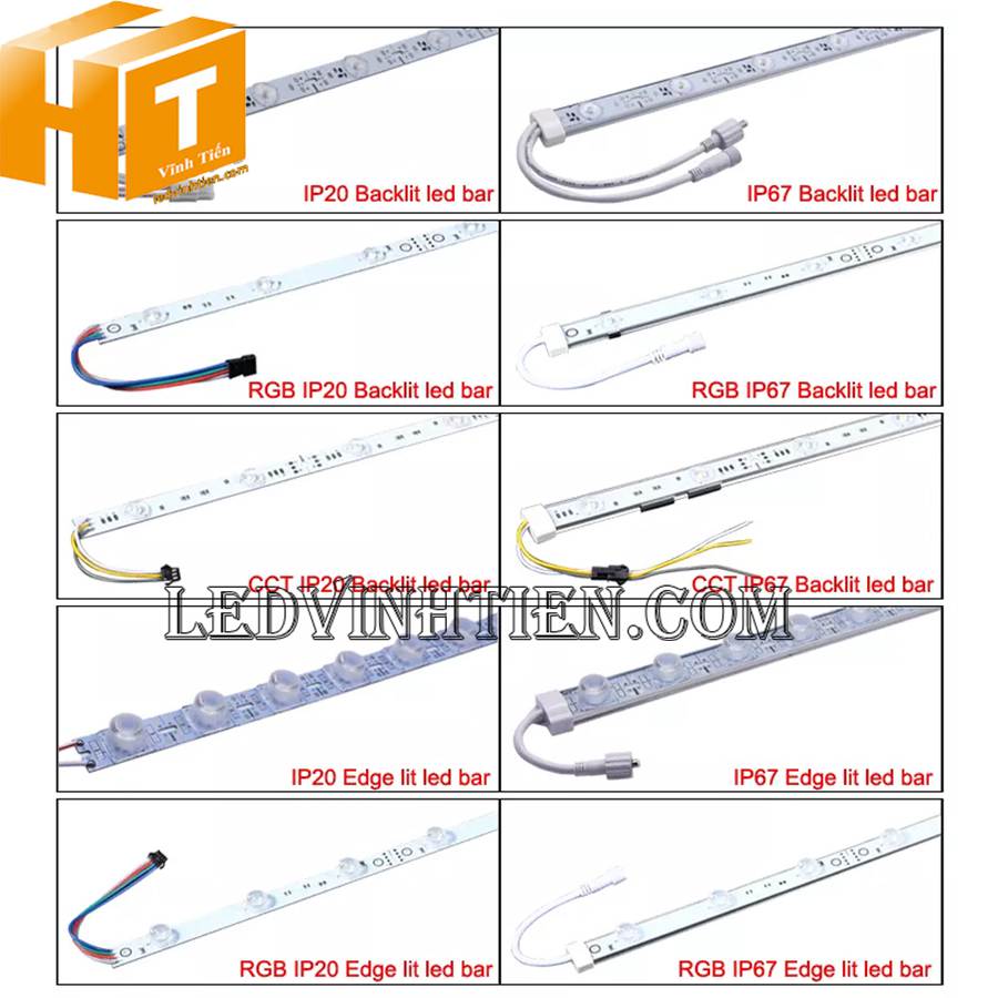Các loại Led thanh nhôm 3030 DC12v