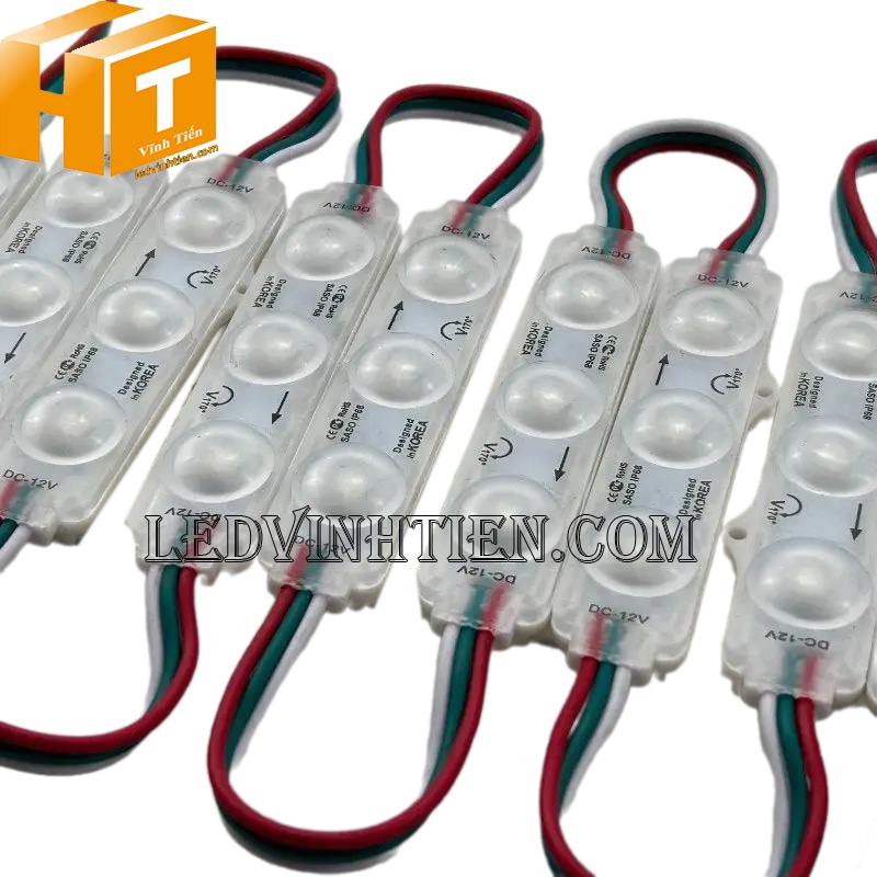 Led hắt 3 bóng full màu tiết kiệm năng lượng