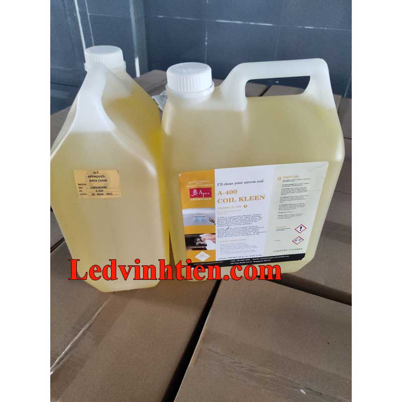 Can nước rửa chất tẩy COIL KLEEN A400 5 lít