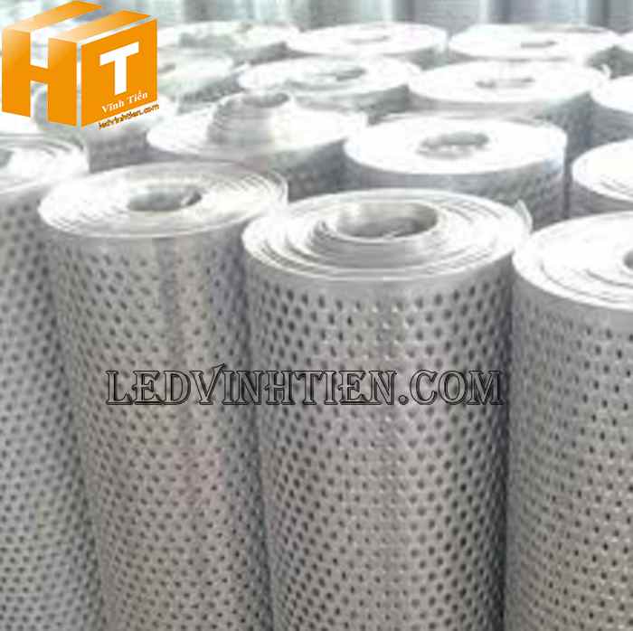 Thép tấm mạ kẽm đục lỗ