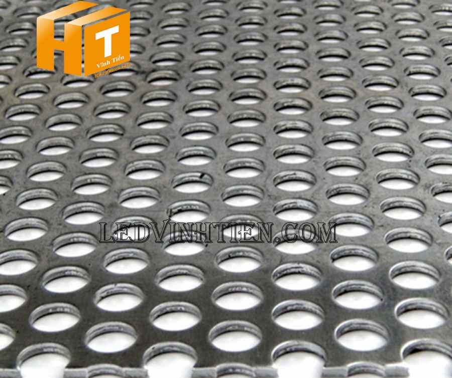 Tấm thép đục lỗ trang trí