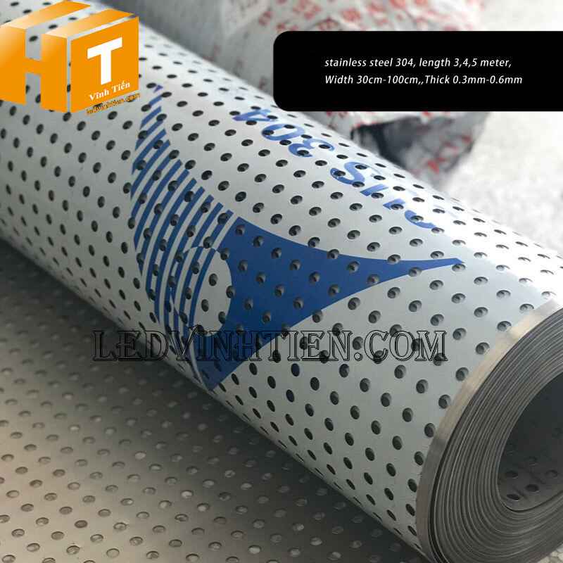 Tấm inox đục lỗ giá rẻ