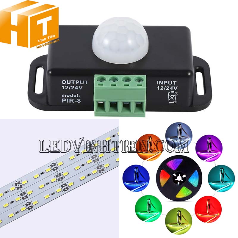 Công tắc cảm ứng hồng ngoại 12V