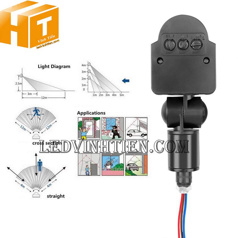 Cảm biến hồng ngoại 12V 