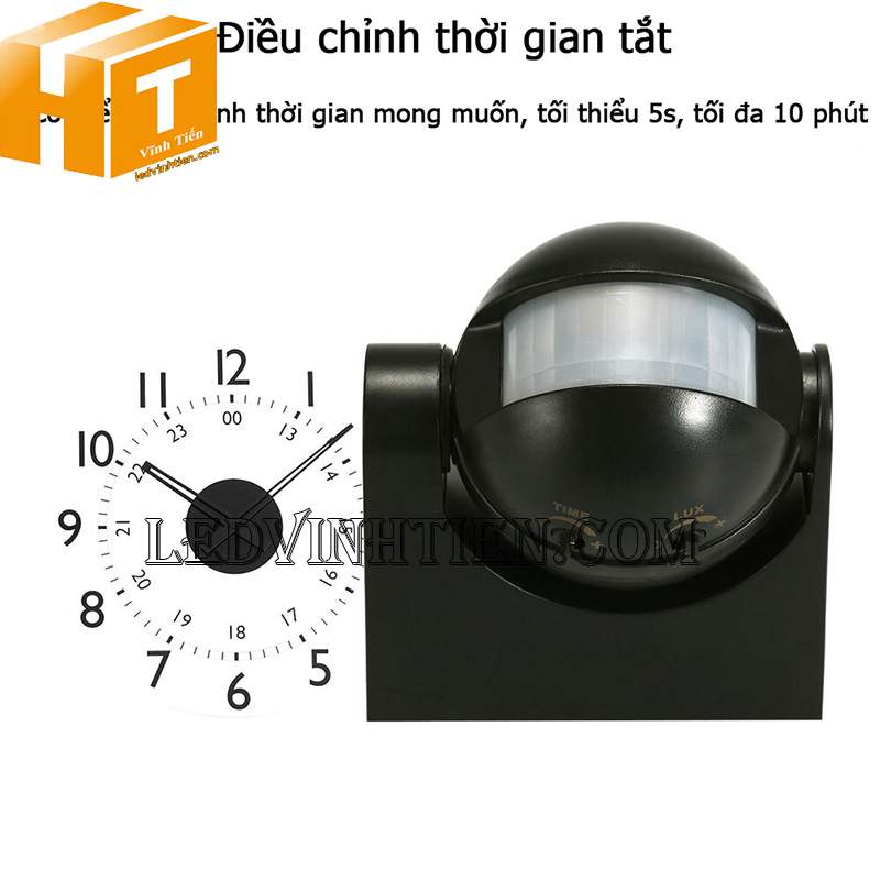 Cảm biến chuyển động hồng ngoại 220V cao cấp