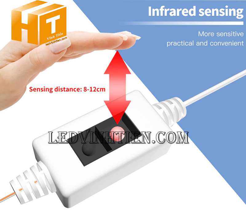 Công tắc cảm biến led dây 5V
