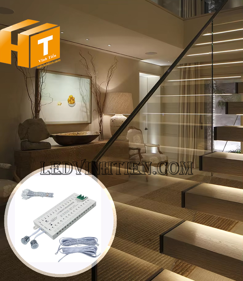 Mạch điều khiển led cầu thang thông minh