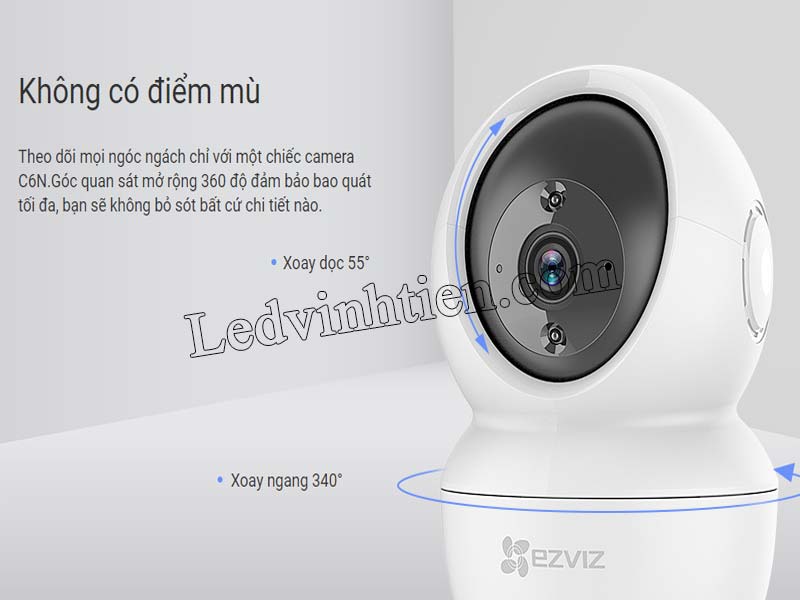 Camera EZVIZ C6N 2MP 360 độ