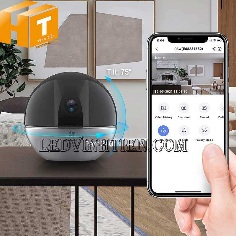 Bán Camera IP Wifi 4MP C6W Ezviz tại Bình Định