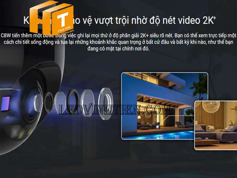 Camera IP ngoài trời 360 độ Ezviz