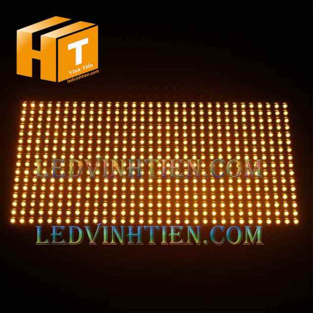 Led P10 màu vàng ngoài trời loại tốt