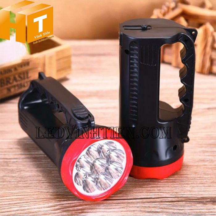 Đèn pin cầm tay 9 bóng giá rẻ tuy hòa