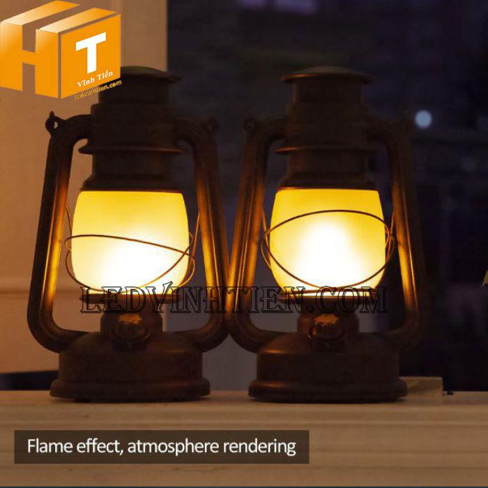 Đèn led dầu hỏa retro di động phú yên