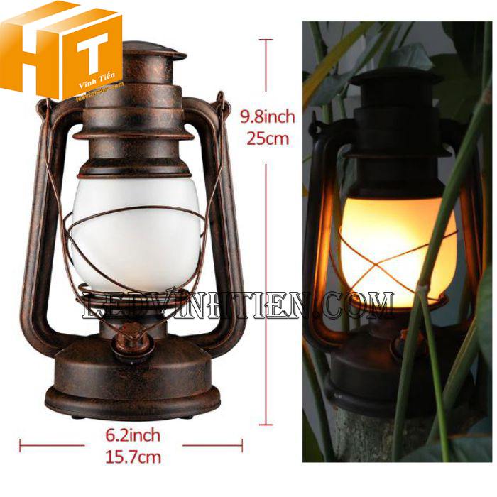 Đèn led dầu hỏa retro di động tuy hòa