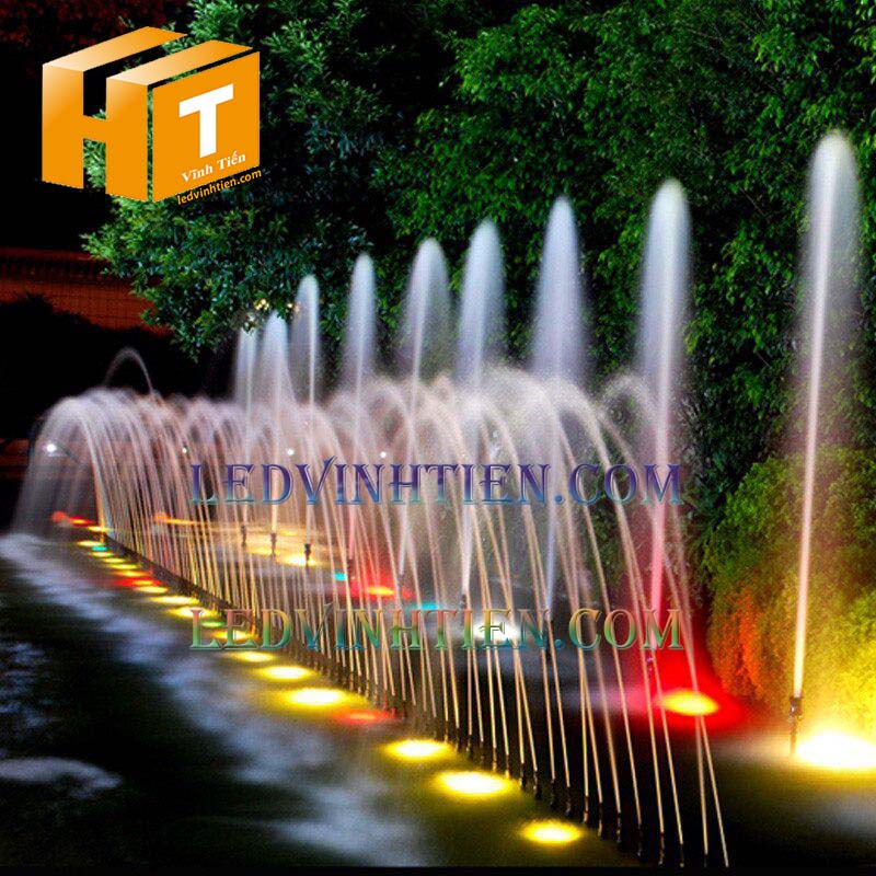 Đèn led âm đất 16w vuông màu vàng giá rẻ, loại tốt