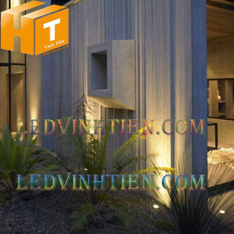 Bán Đèn led âm đất 16w vuông màu vàng tại tuy hoà phú yên