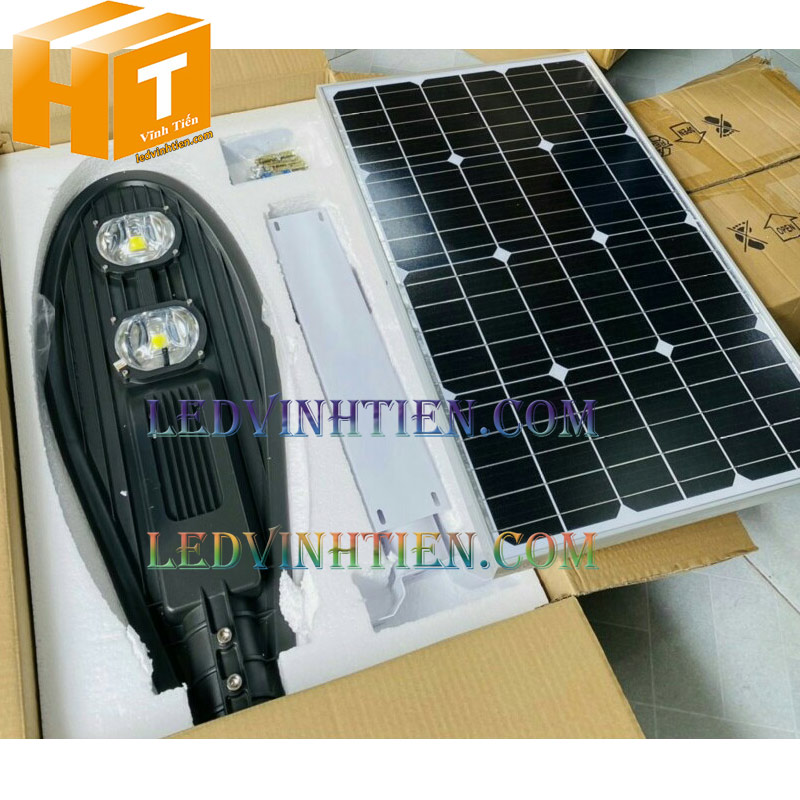 Bán đèn đường nlmt chiếc lá 100w tại tuy hoà