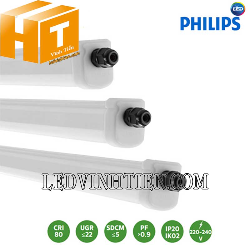 Đèn tuýp led Philips chống thấm, giá rẻ tại Vĩnh Tiến