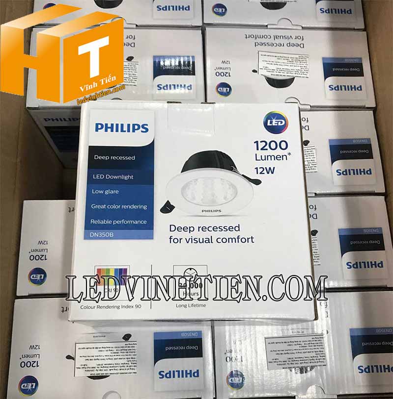 Đèn led âm trần Philips DN350B loại tốt