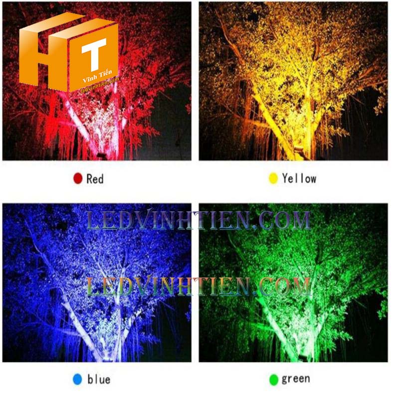 Đèn led rọi cây ngoài trời