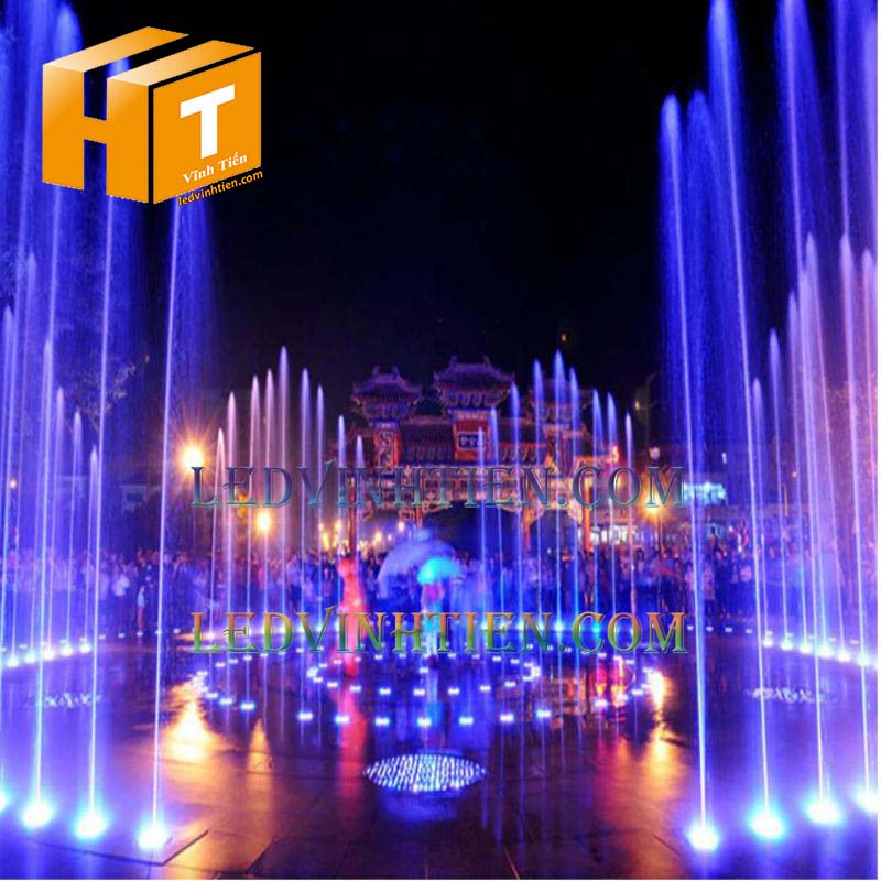 Đèn led chiếu cột ngoài trời