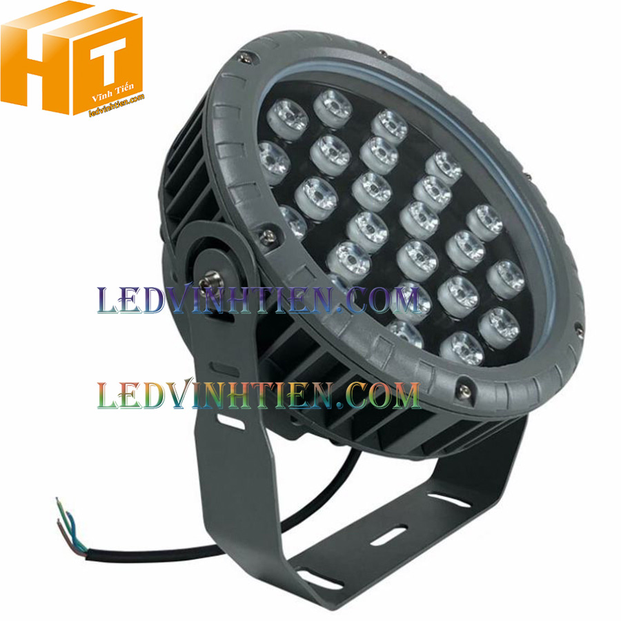 Đèn led rọi cây 24w màu xanh lá giá rẻ
