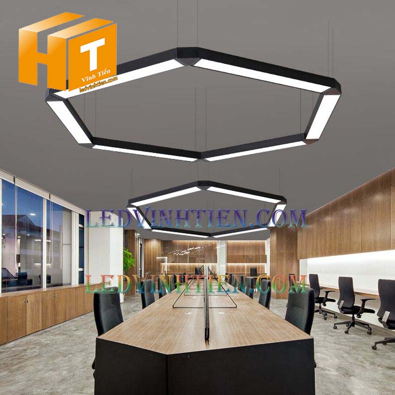 Đèn hộp thả 1m2, công suất 24w